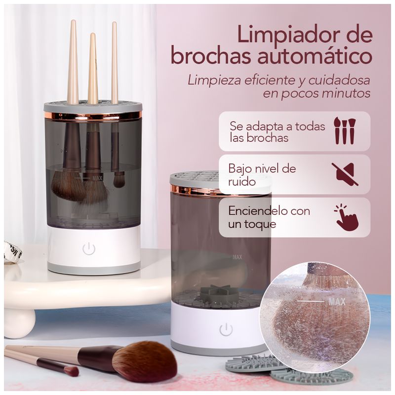 BrushClean™ - Limpiador de brochas de maquillaje